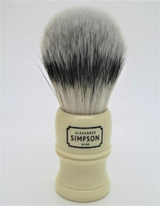 Simpson - Sovereign Trafalgar T1 Shaving Brush, Synthetic Fiber - New England Shaving Company