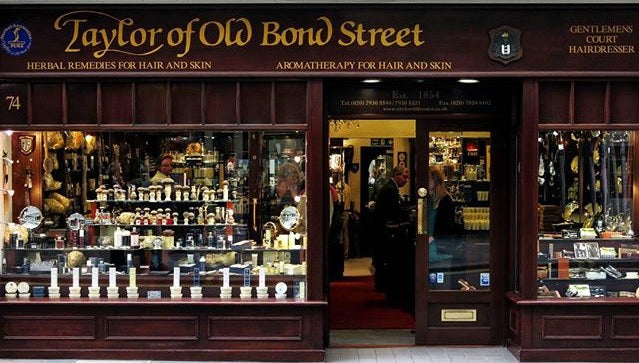 Taylor of Old Bond Street Store on Jermyn Street in London