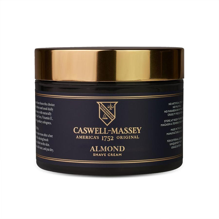 Caswell Massey - Almond Shave Cream in Jar - New England Shaving Company