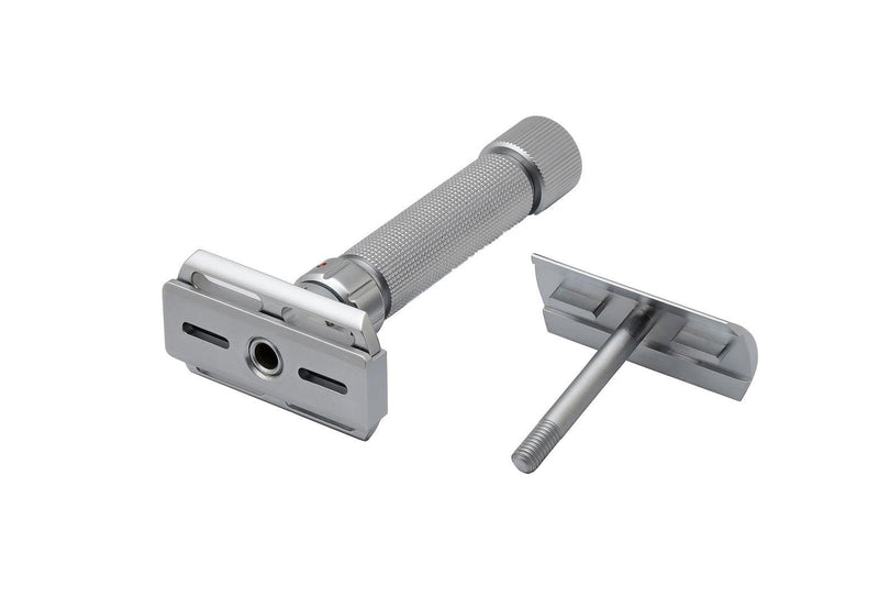 Pearl - Flexi Adjustable Safety Razor with Stand - New England Shaving Company