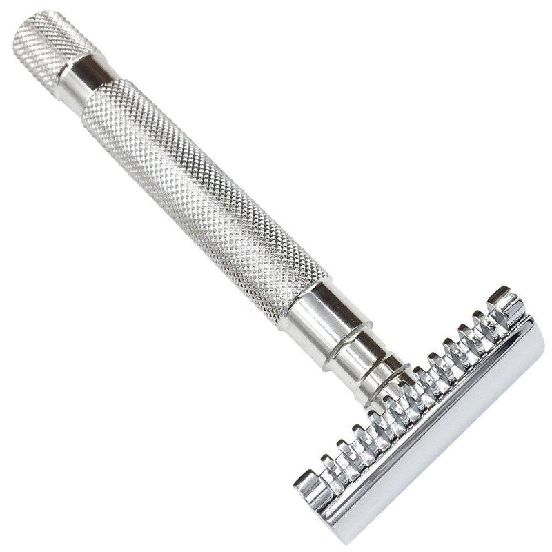 Parker - Stainless Steel Open Comb Safety Razor 68S - New England Shaving Company