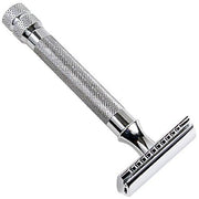 Parker - 3 Piece Safety Razor 91R - Chrome - New England Shaving Company