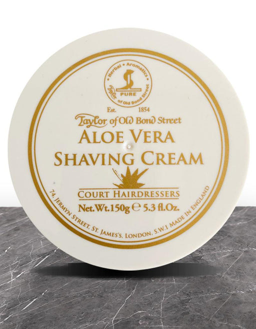 Taylor of Old Bond Street - Aloe Vera Shaving Cream - New England Shaving Company