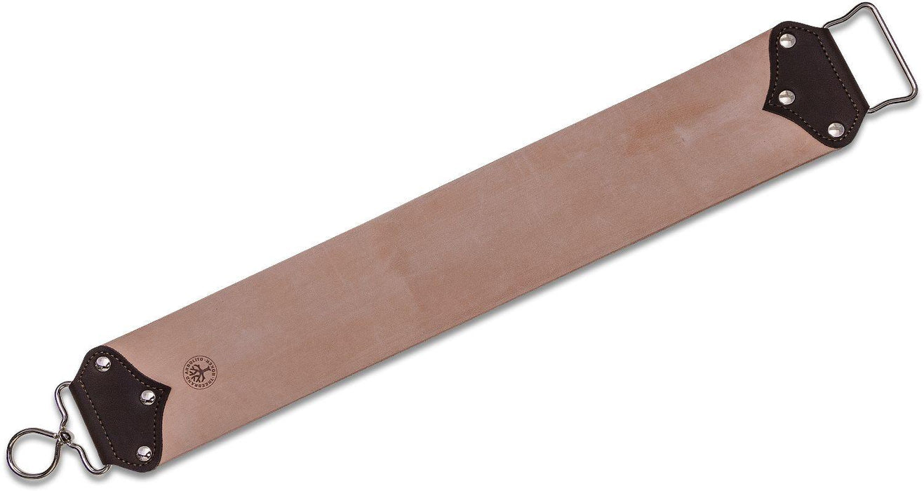 Boker - Extra Wide Hanging Strop with Ring, Cowhide Leather 57cm