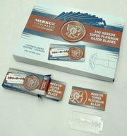 Merkur - Super Platinum Double Edge Razor Blades - New England Shaving Company