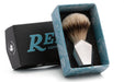 Rex Supply Co - Deco Stainless Shaving Brush - New England Shaving Company