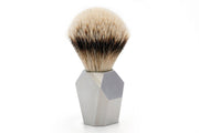 Rex Supply Co - Deco Stainless Shaving Brush - New England Shaving Company