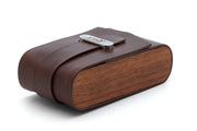 Rex Supply Co - Black Walnut Travel Case - New England Shaving Company