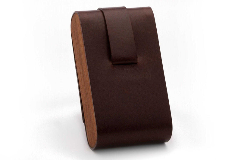 Rex Supply Co - Black Walnut Travel Case - New England Shaving Company