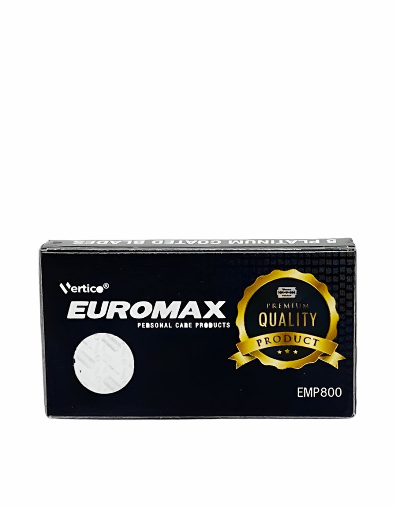 Euromax platinum double edge razor blades box