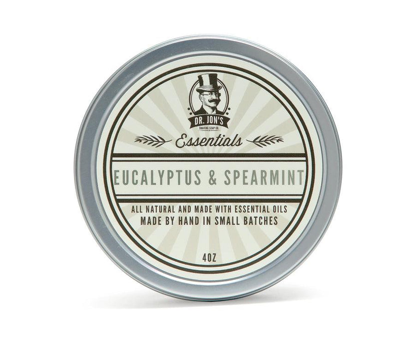 Dr Jon's - Essentials Eucalyptus & Spearmint Vegan Shaving Soap