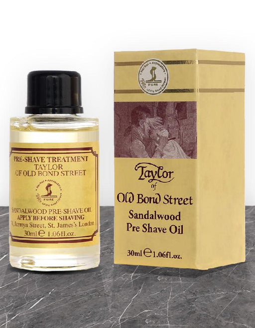 Taylor of Old Bond Street - Sandalwood Pre-Shave Oil - New England Shaving Company