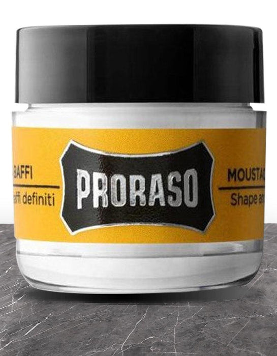 Proraso - Moustache Wax: Wood & Spice - New England Shaving Company