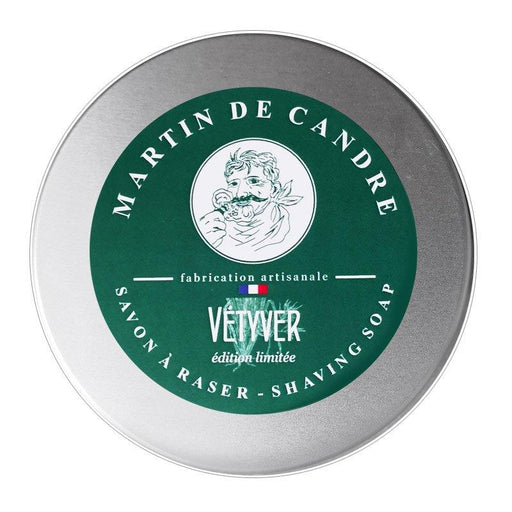 Martin de Candre - Vetiver Shaving Soap - 200g in Jar - New England Shaving Company