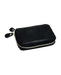 Pure Badger - Univeral Leather Safety Razor Case, Black Pebble Leather - New England Shaving Company