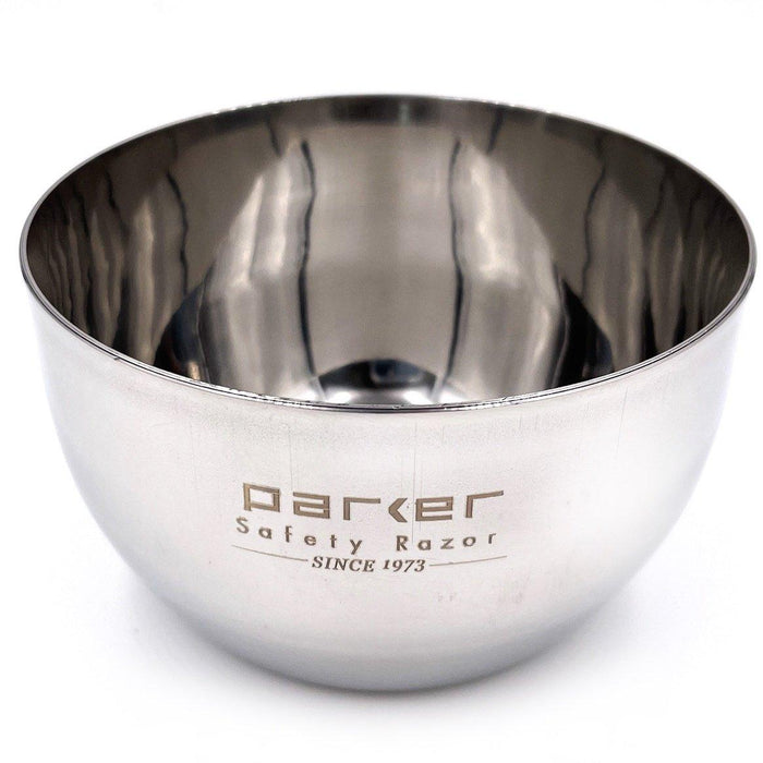 Parker - Stainless Steel Shaving Bowl - New England Shaving Company
