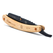 Parker - Professional Barber Razor Shavette SRP, Contoured Pine Wood - New England Shaving Company