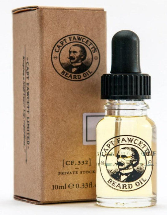 Captain Fawcett - Limited Beard Oil - 10ml - New England Shaving Company