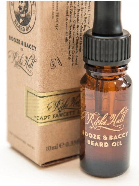 Captain Fawcett - Booze & Baccy Beard Oil - 10ml