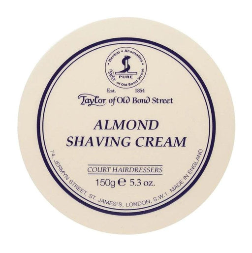 Taylor of Old Bond Street - Almond Shaving Cream - New England Shaving Company