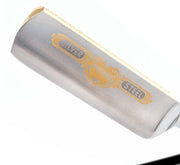 Dovo - "Prima" Straight Razor, Horn Handle, Round Point, 5/8" - New England Shaving Company
