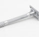 Merkur - 22C Long Handle Safety Razor, Matt Chrome Handle - New England Shaving Company