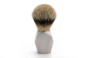 Rex Supply Co - Deco Stainless Shaving Brush - New England Shaving Company