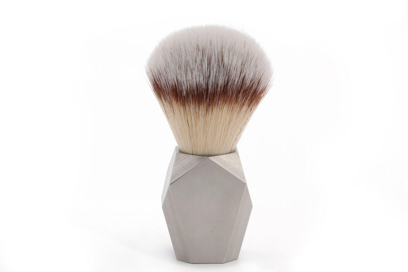 Rex Supply Co - Deco Stainless Shaving Brush - New England Shaving Company