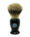 Vulfix - Super Badger Shaving Brush, Black Handle - New England Shaving Company