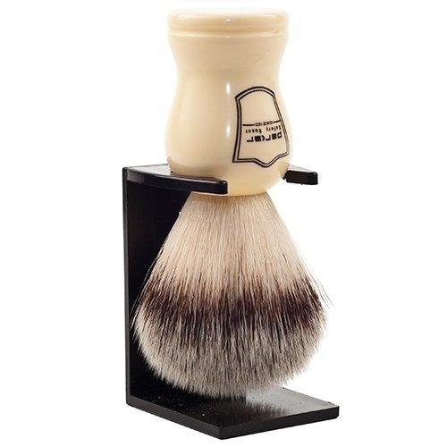 Parker - White Handle Synthetic Brush with Stand