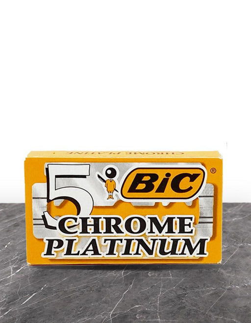 BIC - Chrome Platinum Double Edge Blades - New England Shaving Company