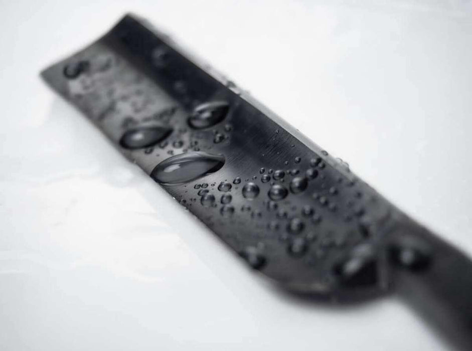 Boker - Amboina Straight Razor, Black Carbon Steel, 6/8" - New England Shaving Company