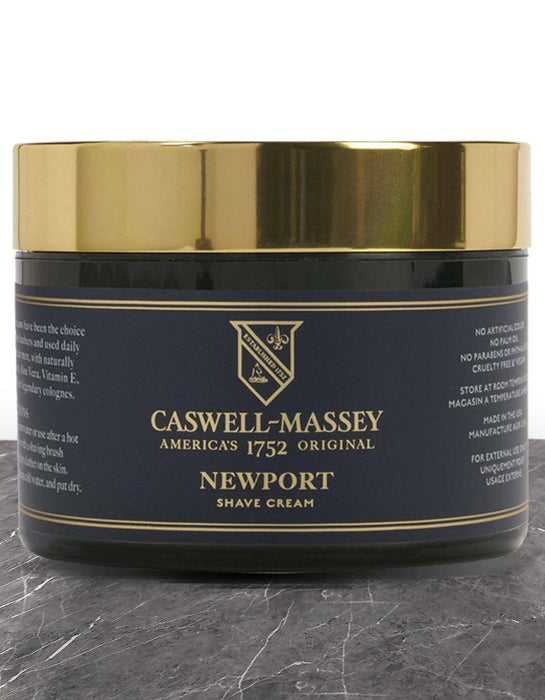 Caswell Massey - Newport Shave Cream in Jar - New England Shaving Company