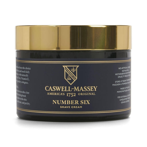 Caswell Massey - Number Six Shave Cream in Jar - New England Shaving Company