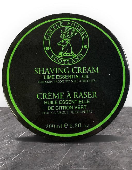 Castle Forbes - Lime Essential Oil Shaving Cream - New England Shaving Company