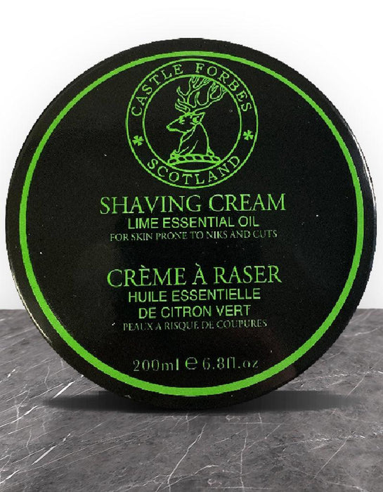Castle Forbes - Lime Essential Oil Shaving Cream
