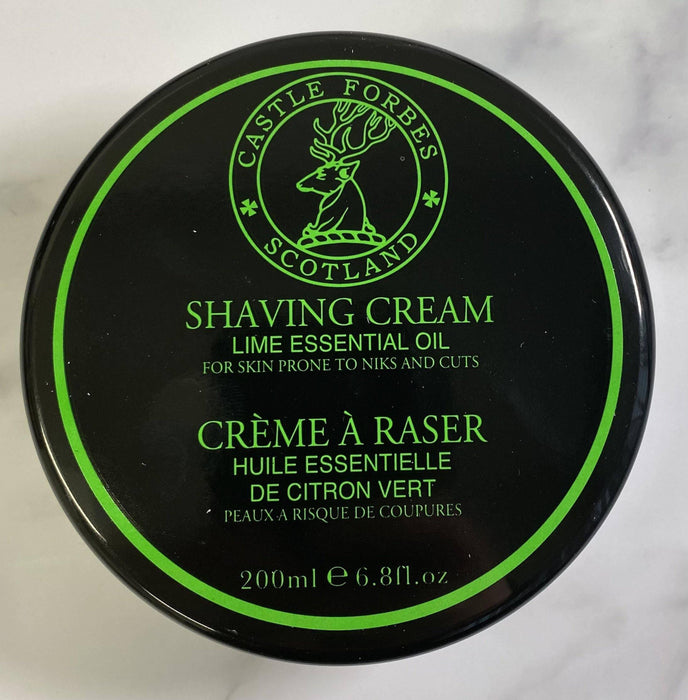 Castle Forbes - Lime Essential Oil Shaving Cream
