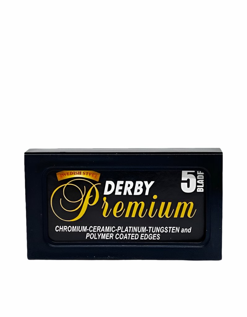 Derby Premium Double Edge Razor Blades packaging