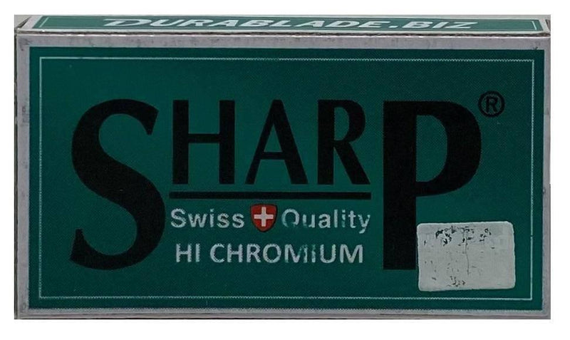 Durablade - Sharp Hi Chromium Double Edge Razor Blades - New England Shaving Company
