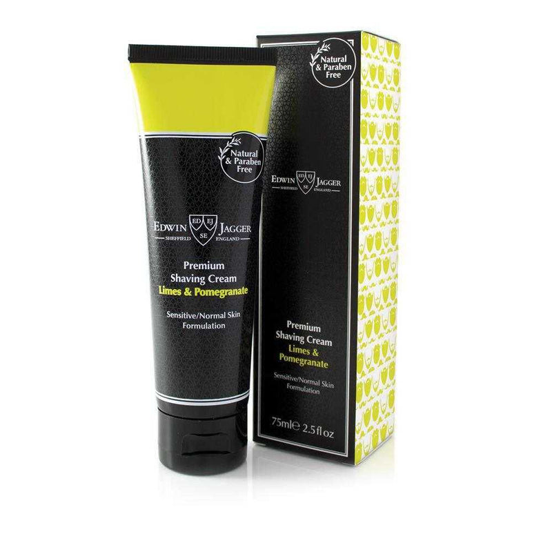 Edwin Jagger - Shaving Cream - Limes & Pomegranate - New England Shaving Company