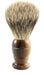 Edwin Jagger - 3EJ872 English Shaving Brush, Imitation Light Horn with Best Badger, Large - New England Shaving Company