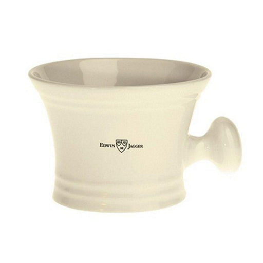Edwin Jagger - Porcelain Shaving Bowl with Handle - New England Shaving Company