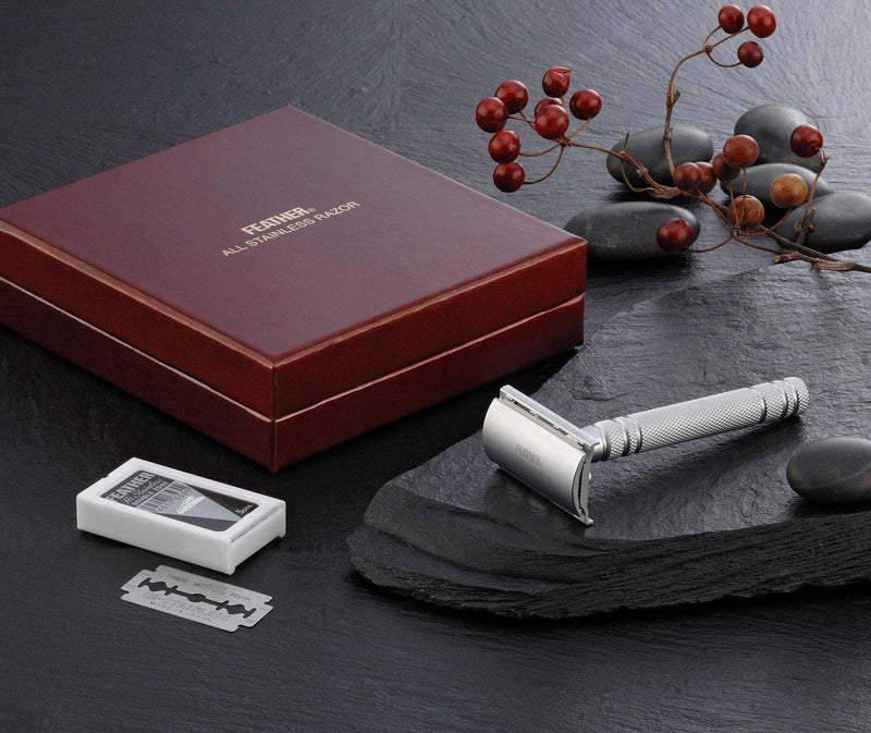 Ffpe Razor Feather Double Edge Safety Razor AS-D2 — New England Shaving Company