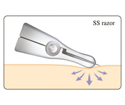 Feather - Artist Club SS Straight Razor - New England Shaving Company