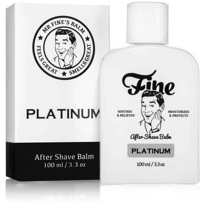 Fine Accoutrements - Platinum After Shave Balm - New England Shaving Company