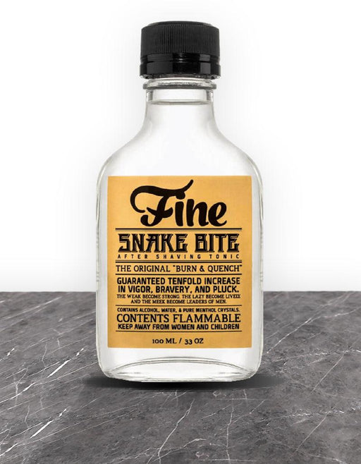 Fine Accoutrements - Snake Bite After Shave Tonic - New England Shaving Company