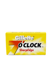 Gillette - 7 O'Clock SharpEdge Double Edge Razor Blades - New England Shaving Company