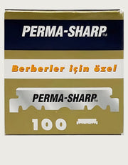 Gillette - Perma Sharp Single Edge Razor Blades - New England Shaving Company