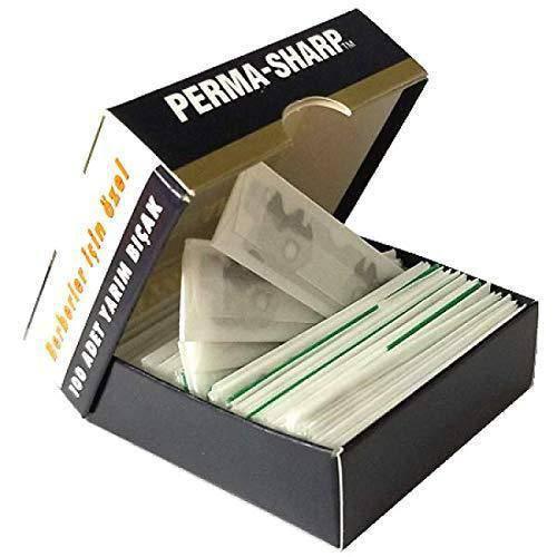 Gillette - Perma Sharp Single Edge Razor Blades - New England Shaving Company