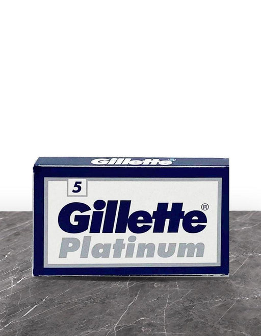 Gillette - Platinum Double Edge Razor Blades - New England Shaving Company